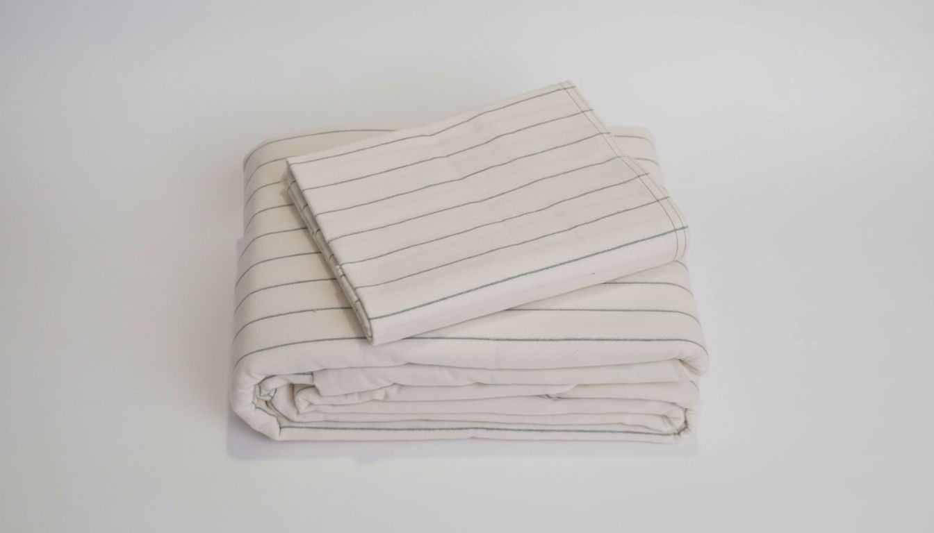 Verdant Stripe Bedding Collection - 100% Cotton duvet cover and pillow cases
