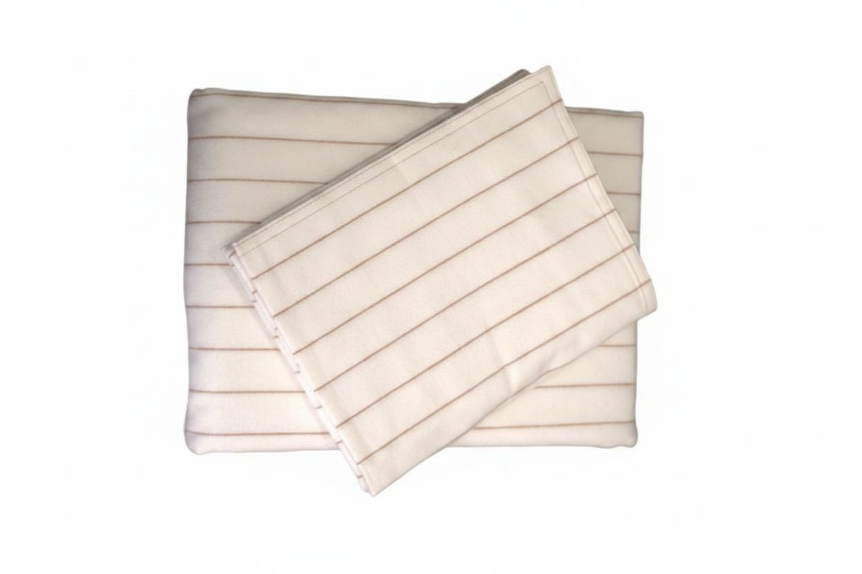 Verdant Stripe Bedding Collection - 100% Cotton duvet cover and pillow cases