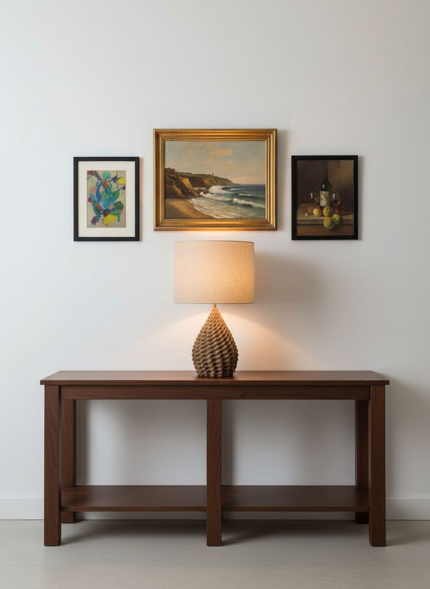 Pillow Lava Lamp With Round Lampshade