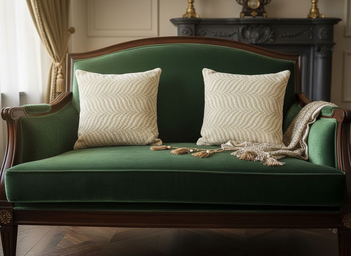 Zebra Stripe Ivory Cushion